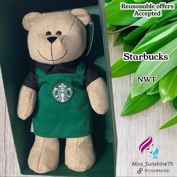 Starbucks NWT - Limited Edition Green Apron Bearista Bear Boy Edition 🐻 - Picture 1 of 6